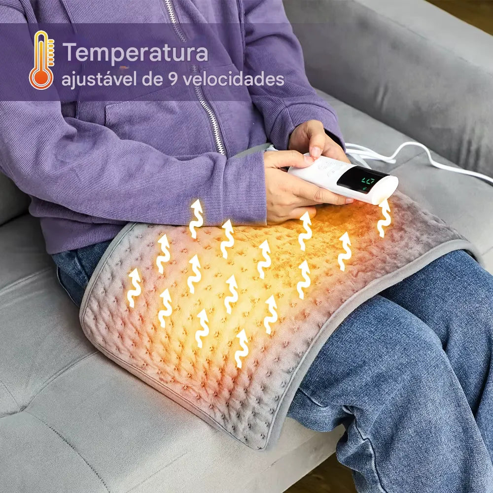Manta Térmica Elétrica Ortoluxxe Para Alívio Da Dor