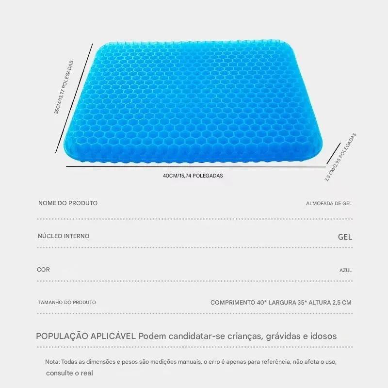 Almofada Gel Ortopédica Ortoluxxe