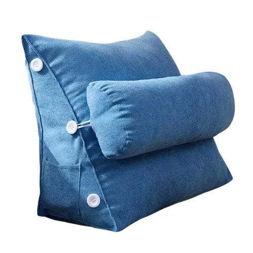 Almofada Triangular de Encosto – Suporte Lombar para Cama
