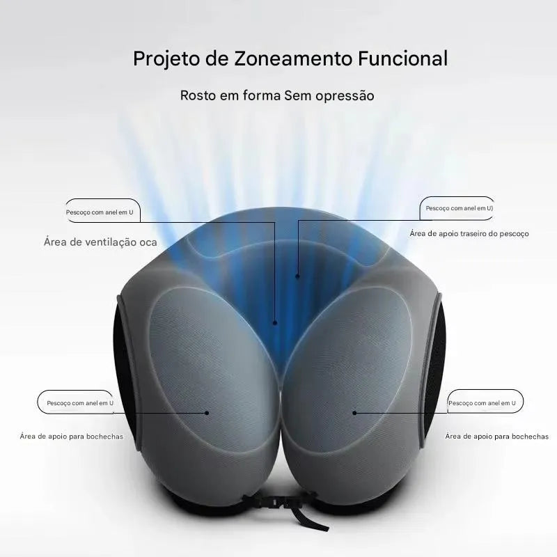 Travesseiro de Viagem Multifuncional