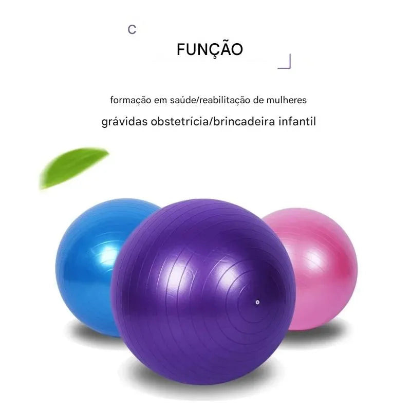 Bola de Yoga e Fitness PVC Ortoluxxe