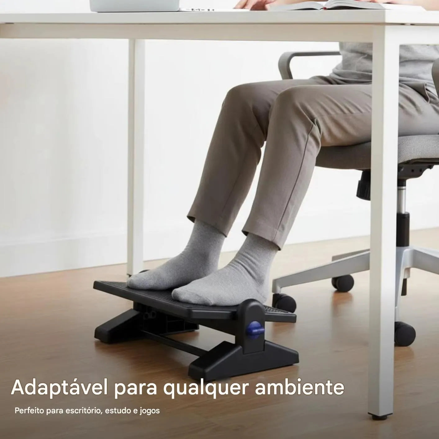 Apoio para os Pés Ergonômico de Escritório