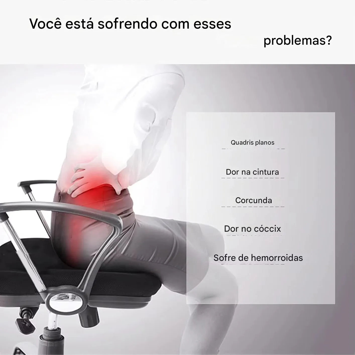 Almofada de Espuma com Memória e Gel Ortoluxxe