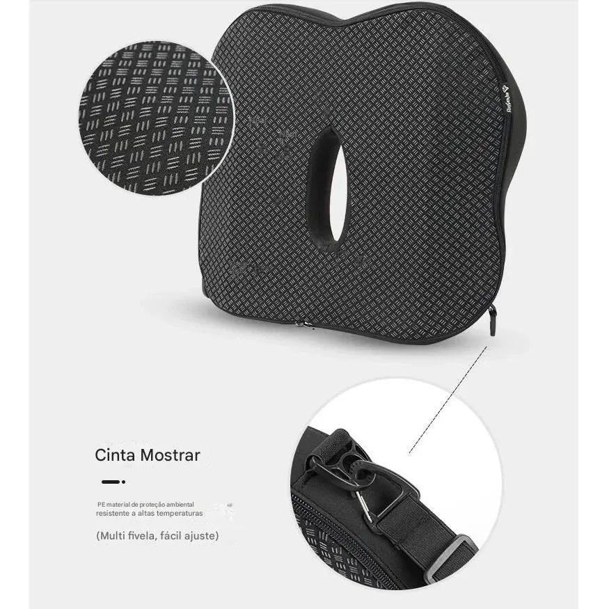 Almofada de Assento e Suporte Lombar Ortoluxxe