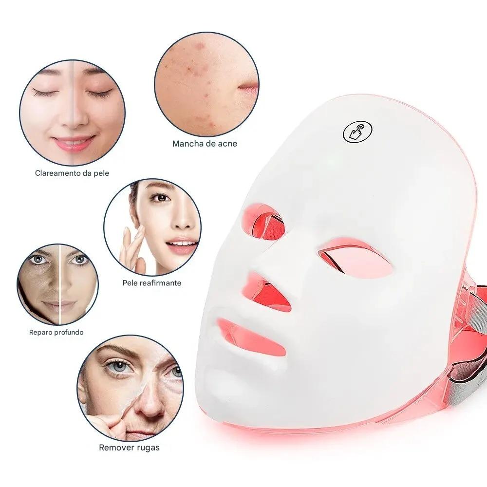 Máscara Facial de LED Ortoluxxe