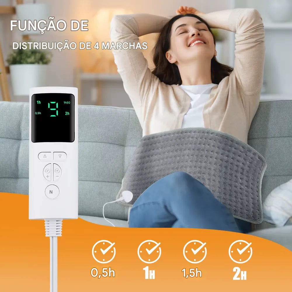 Manta Térmica Elétrica Ortoluxxe Para Alívio Da Dor