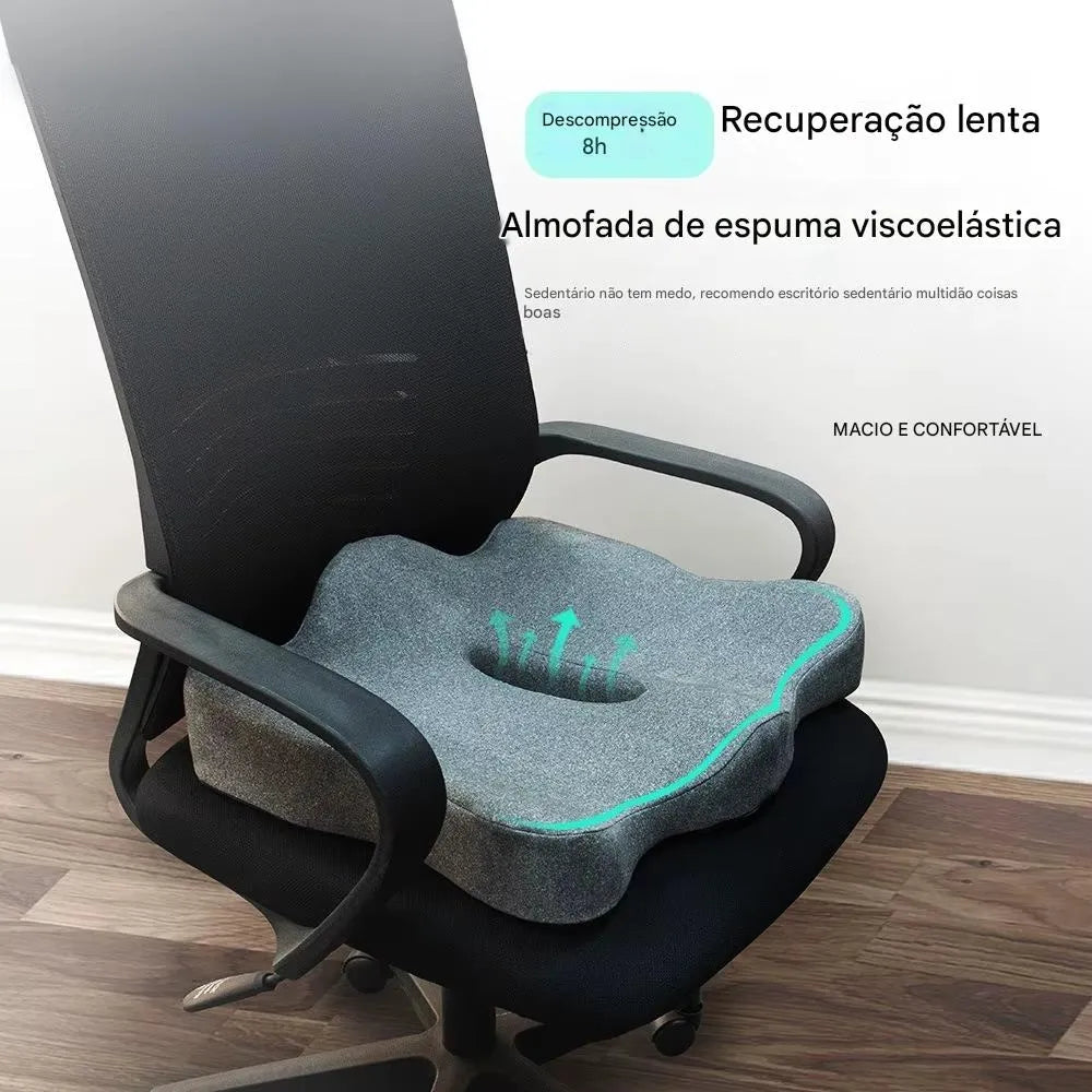 Assento em Espuma de Memória Antiderrapante Ortoluxxe