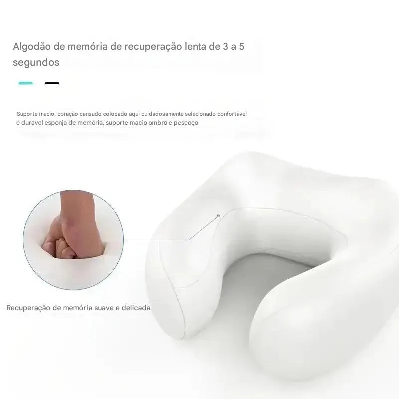 Almofada Massageadora para Pescoço em Formato de U Ortoluxxe
