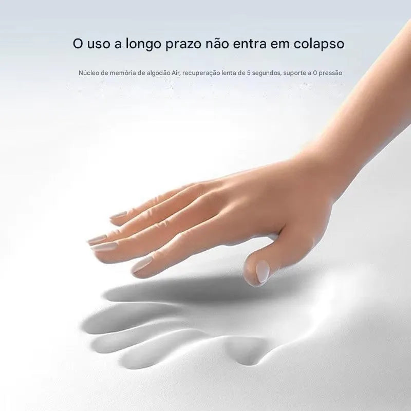 Almofada de apoio macio em formato U para SPA e salão de beleza