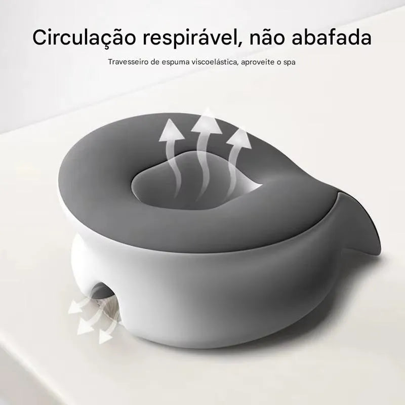 Travesseiro Ergonômico Apoio Facial para Massagem