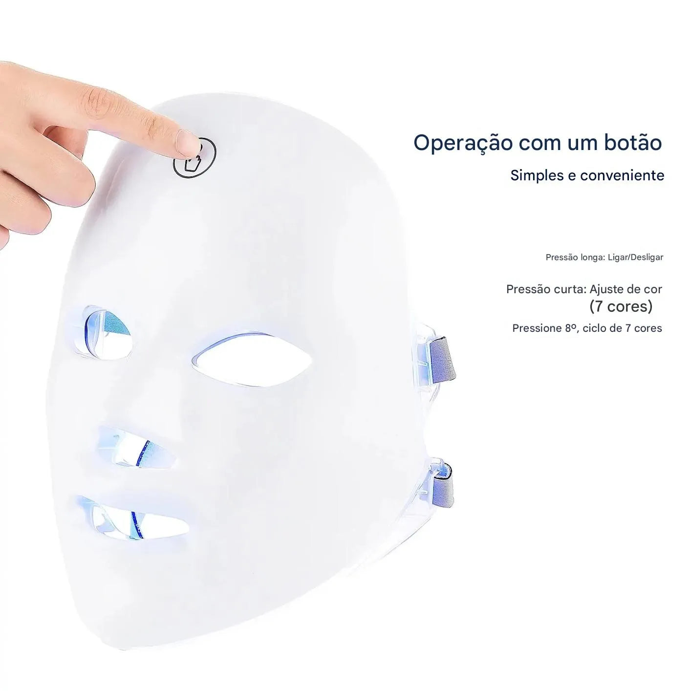 Máscara Facial de LED Ortoluxxe