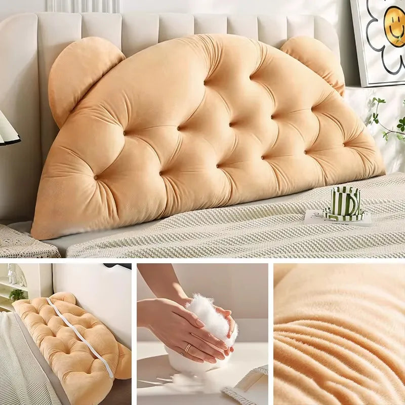 Almofada Triangular para Encosto em Cama King