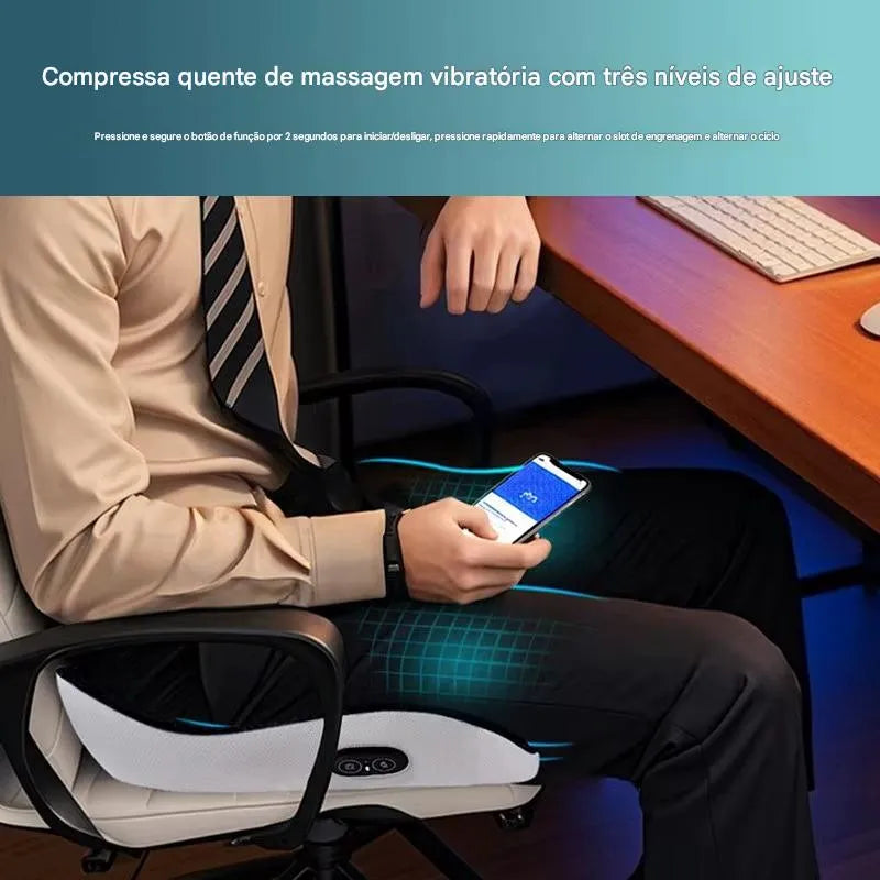 Almofada de Assento com Massagem Ortoluxxe