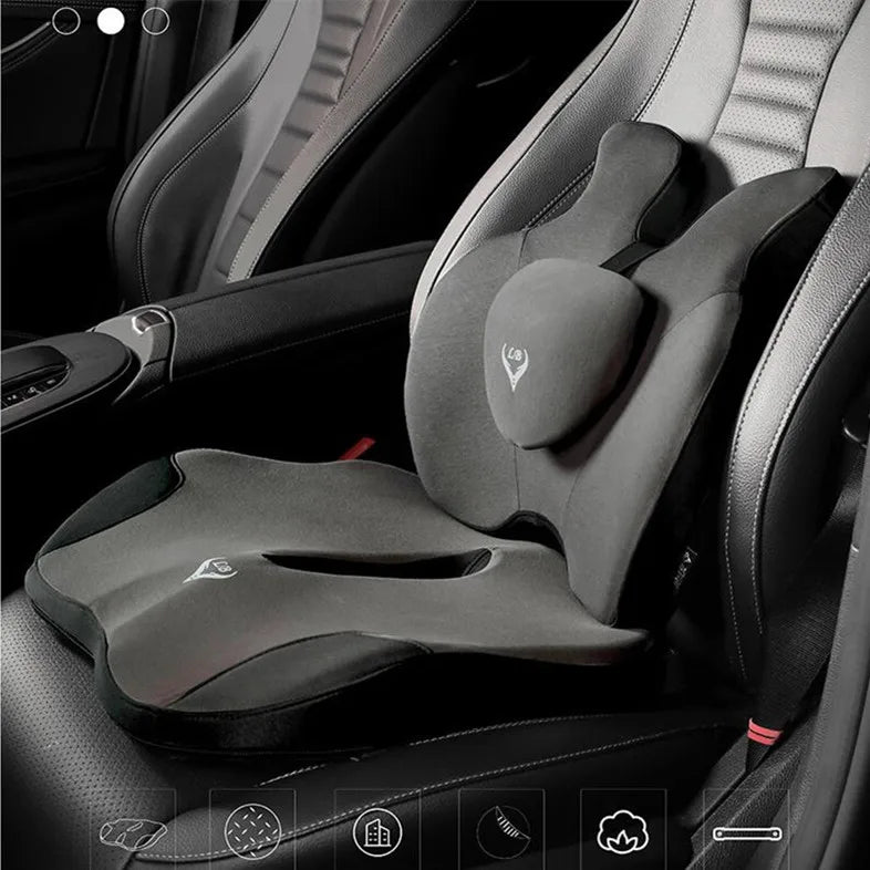 Almofada de Assento e Suporte Lombar Ortoluxxe