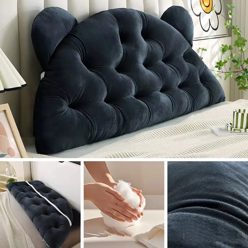 Almofada Triangular para Encosto em Cama King