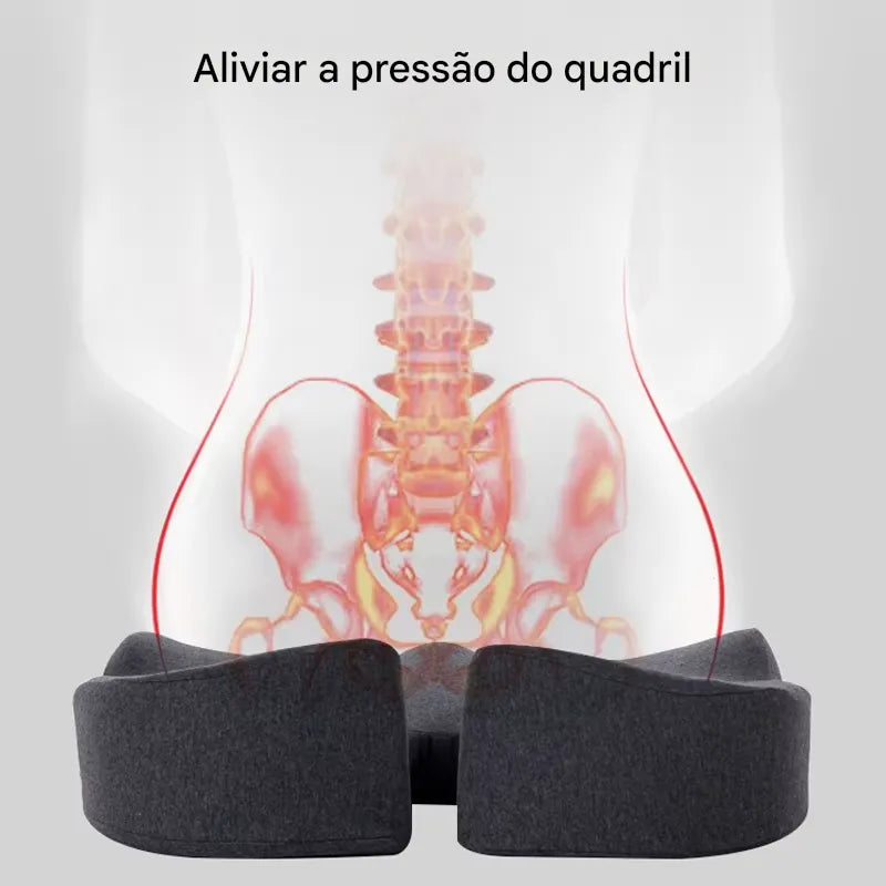 Assento Ortopédica Antiderrapante Ortoluxxe