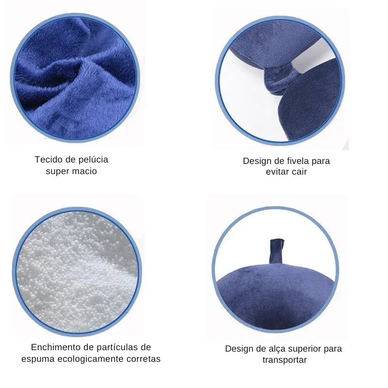 Travesseiro-de-Viagem-para-Pescoço-com-Espuma-Viscoelástica-Orto-Luxxe