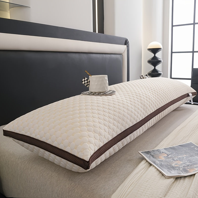 Travesseiro Longo de Corpo Anatômico Macio Luxuoso Ortoluxxe