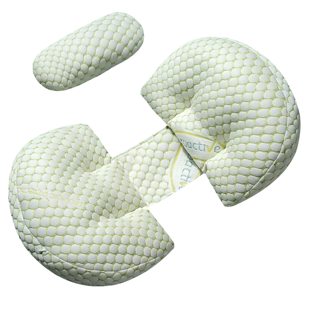 Travesseiro de cintura em formato de U - Suporte para maternidade e conforto Ortoluxxe