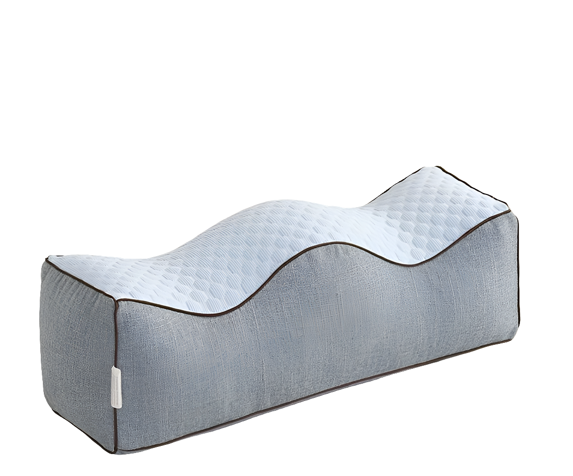 Travesseiro Ergonômico em Forma de M para Conforto das Pernas e Alívio Ortoluxxe