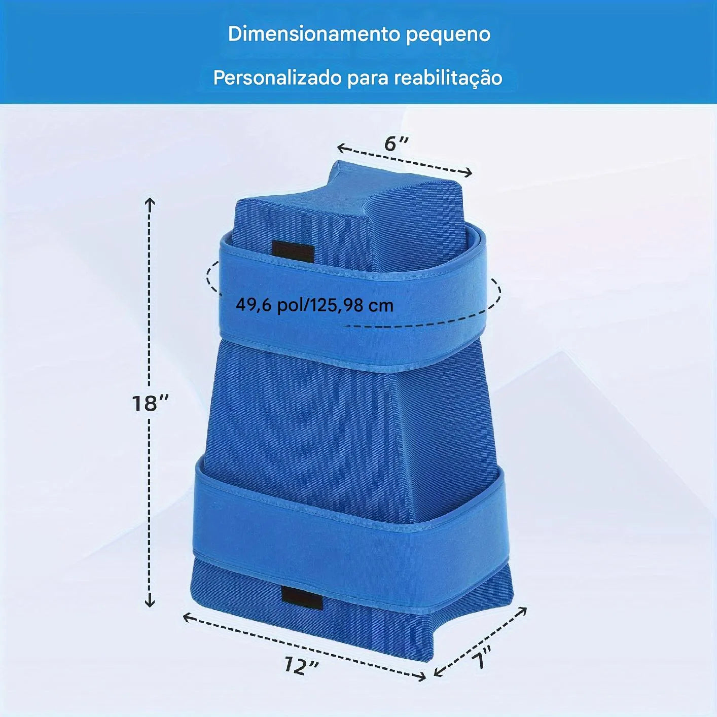 Almofada Ortopédica de Espuma de Memória para Abdução do Quadril Ortoluxxe