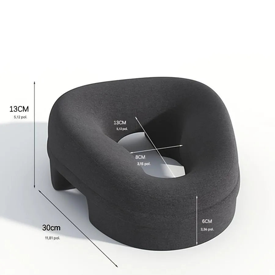 Travesseiro Ergonômico de Espuma de Memória Ajustável e Multiuso Ortoluxxe