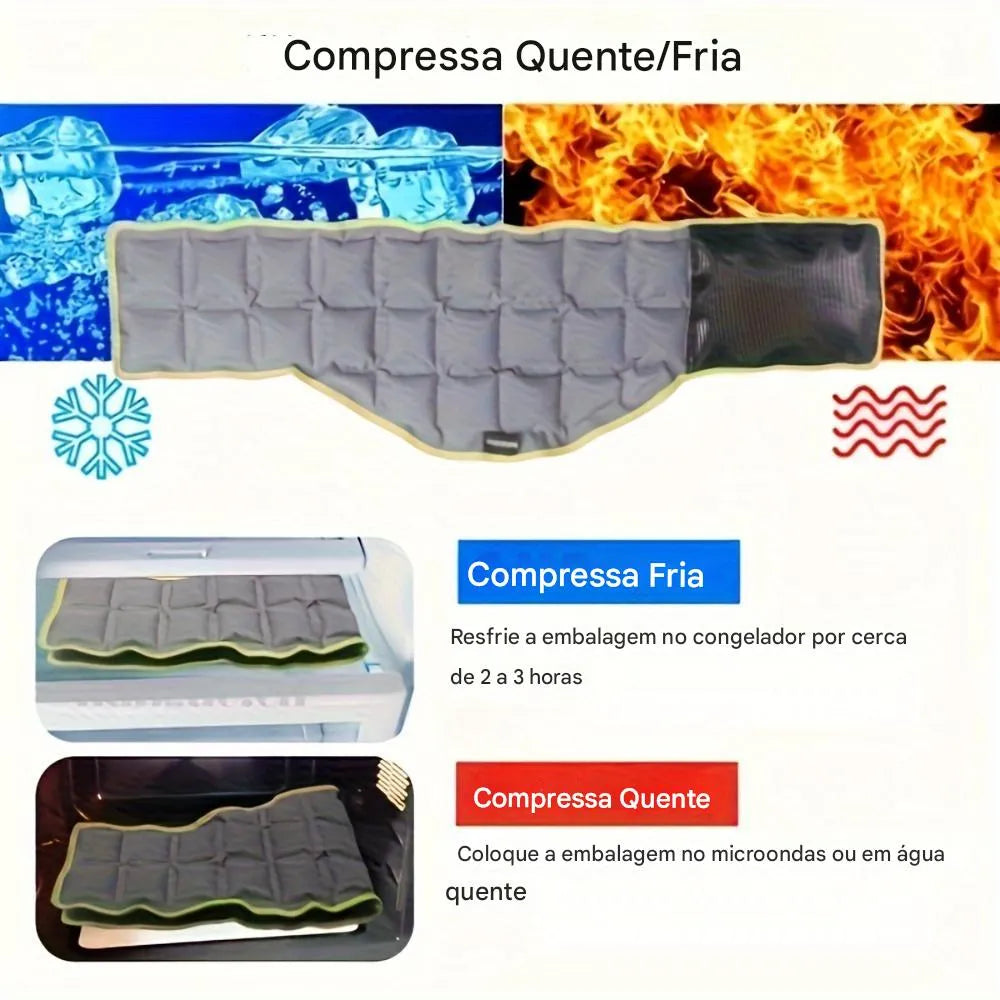 Bolsa de Gelo e Calor para Alívio Térmico do Pescoço Ortoluxxe