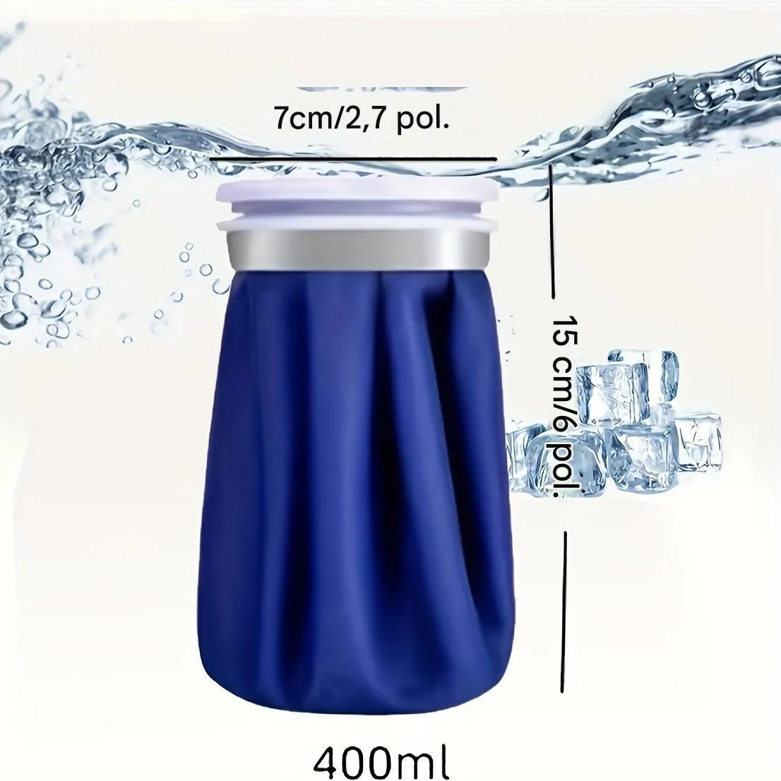 Bolsa de Gelo Reutilizável Multifuncional Ortoluxxe