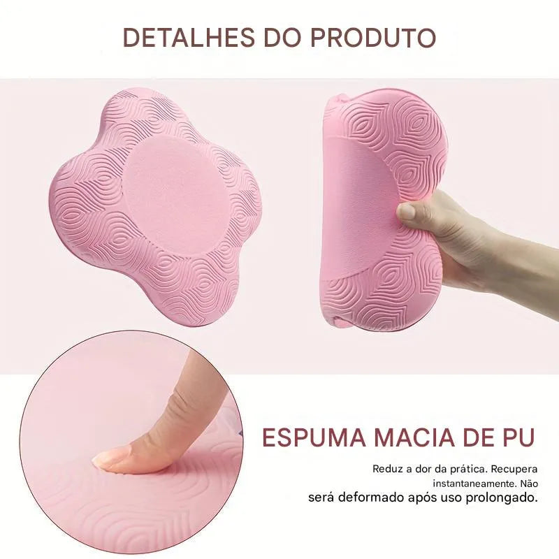 Almofada Extra Grossa para Joelhos, Cotovelos, Mãos e Pulsos – Proteção para Yoga, Pilates e Treinos Ortoluxxe