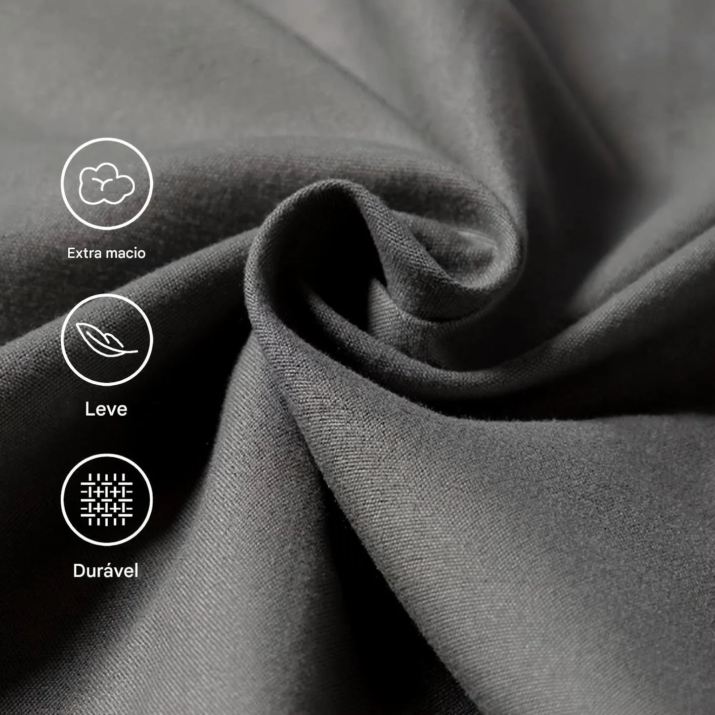 Kit 4 Pares de Fronhas de Microfibra Ortoluxxe