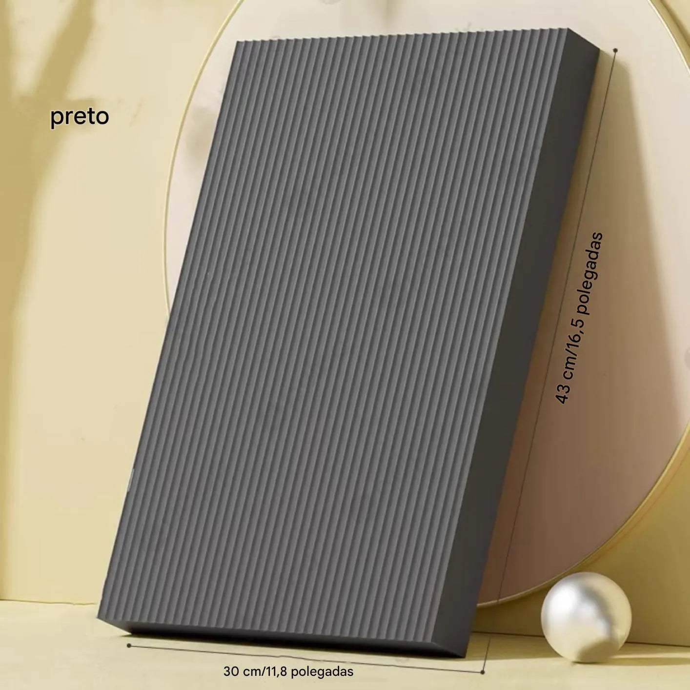 Almofada de Suporte de Neoprene Ortoluxxe para Yoga & Pilates