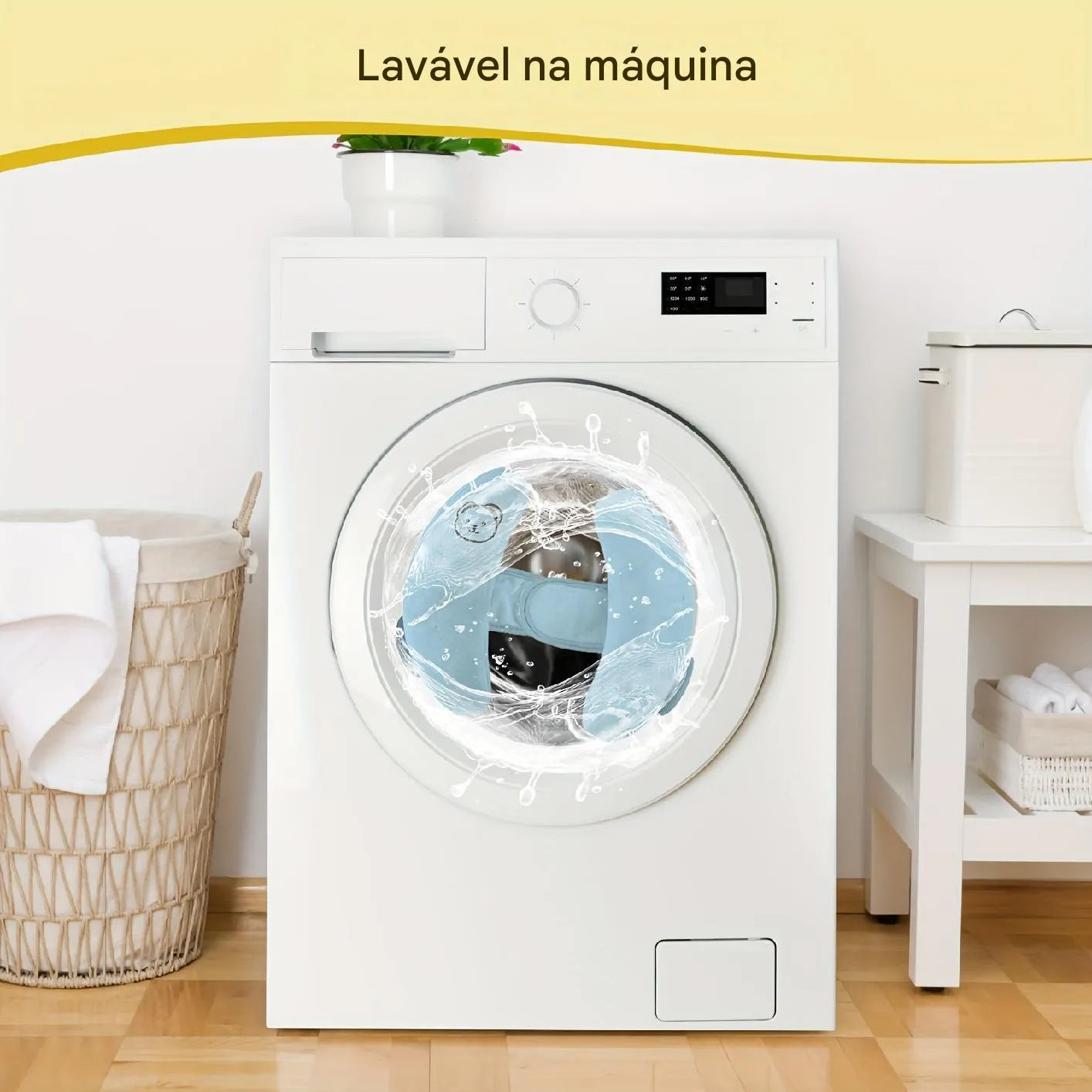 Almofada de Encosto de Cabeça Ajustável para Assento de Segurança Infantil Ortoluxxe