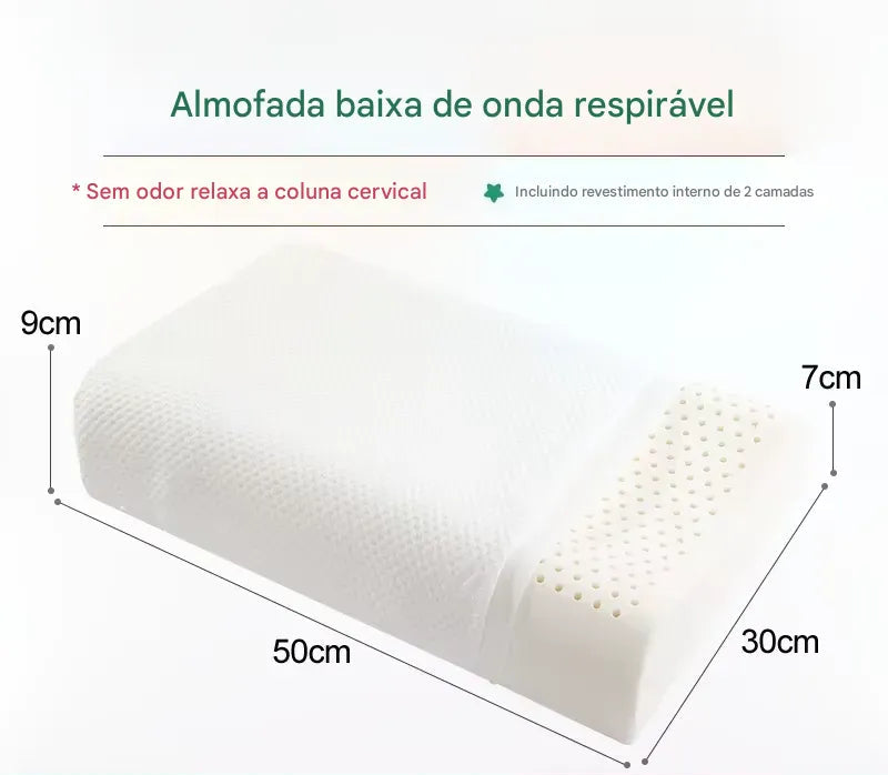 Travesseiro de Látex Tailandês Luxxe