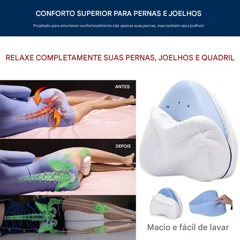 Almofada ortopédica para apoio das pernas Ortoluxxe