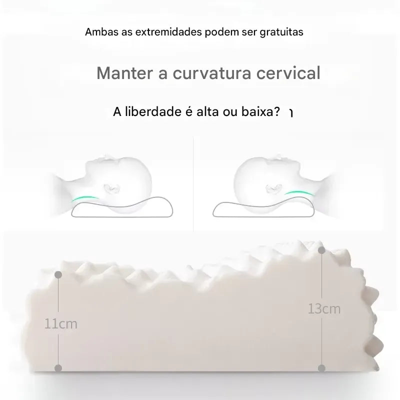 Travesseiro de Látex Tailandês Luxxe
