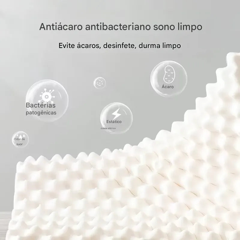 Travesseiro de Látex Tailandês Luxxe