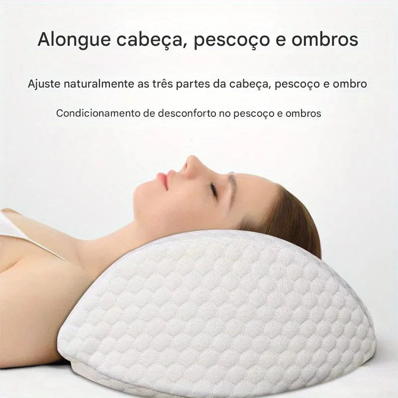 Travesseiro de Apoio Lombar Refrescante e Cervical Ortoluxxe