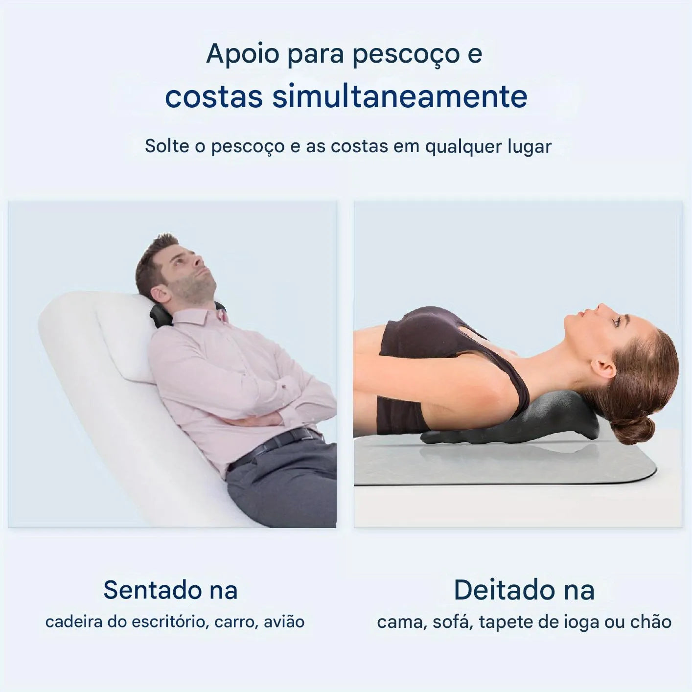 Travesseiro Ergonômico Cervical Ortoluxxe