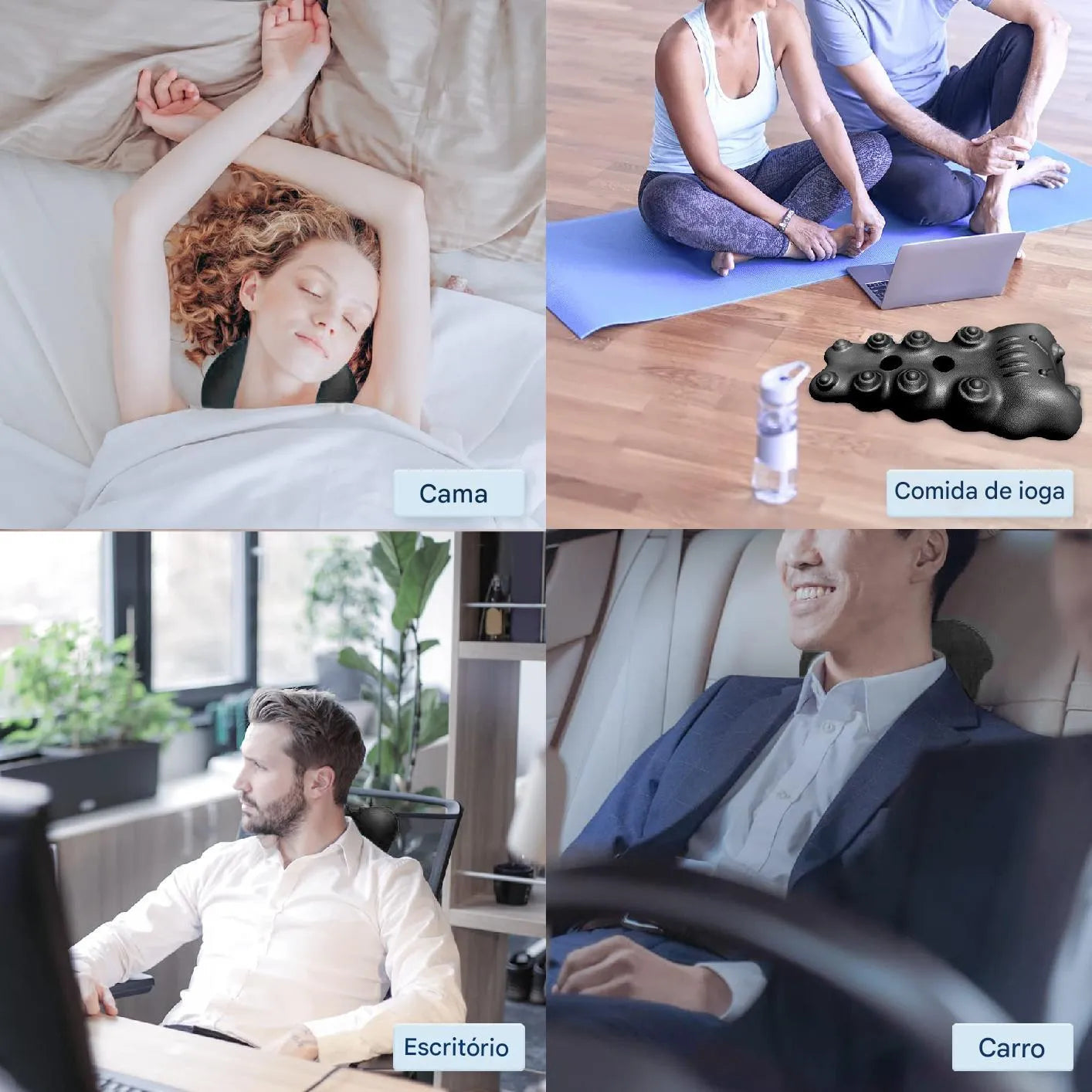 Travesseiro Ergonômico Cervical Ortoluxxe