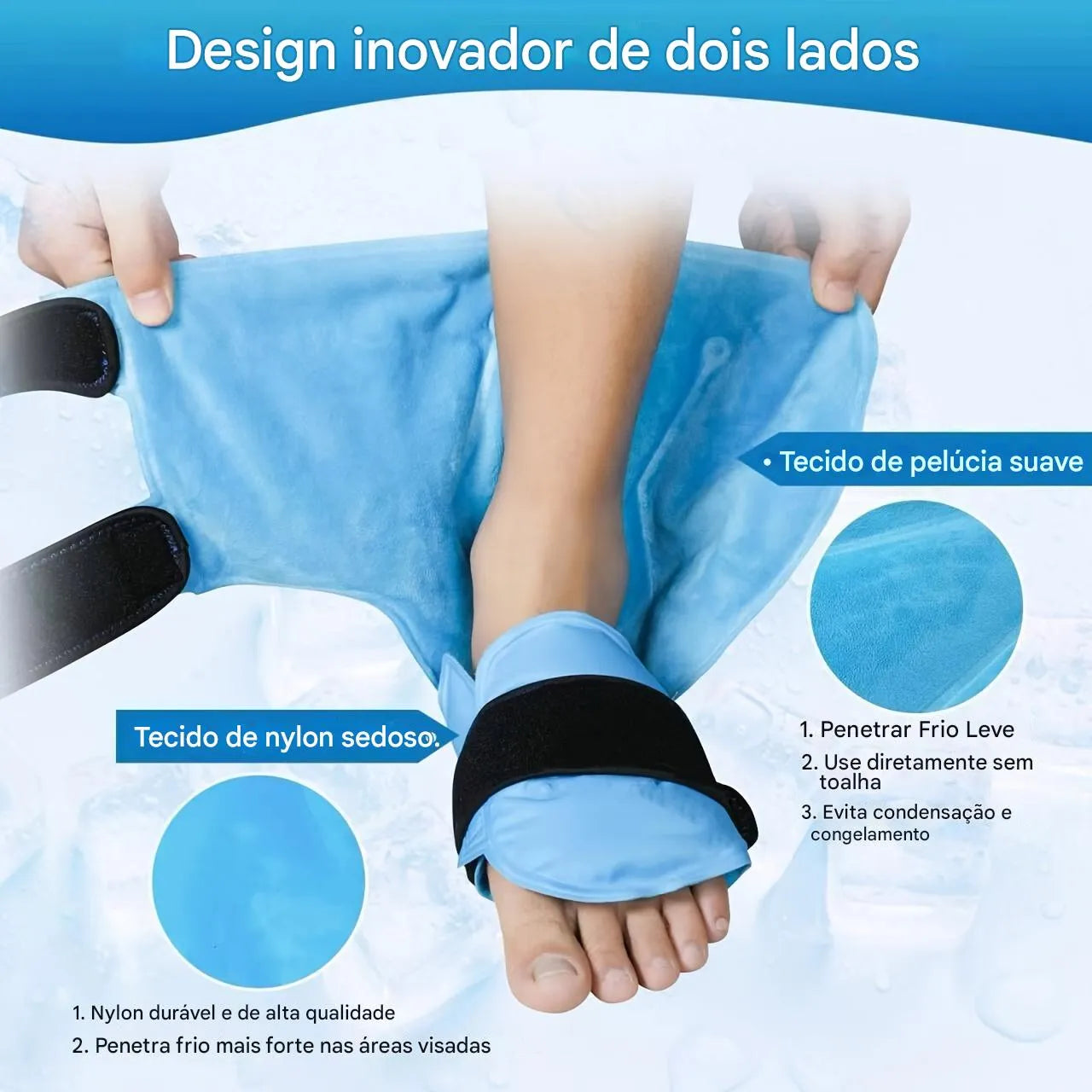 Bolsa de Gelo para Tornozelo Ortoluxxe