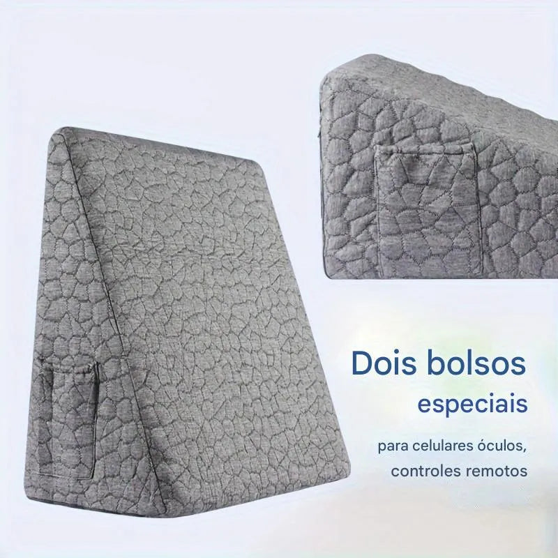 Travesseiro de Massagem Gel Slow Rebound Ortoluxxe