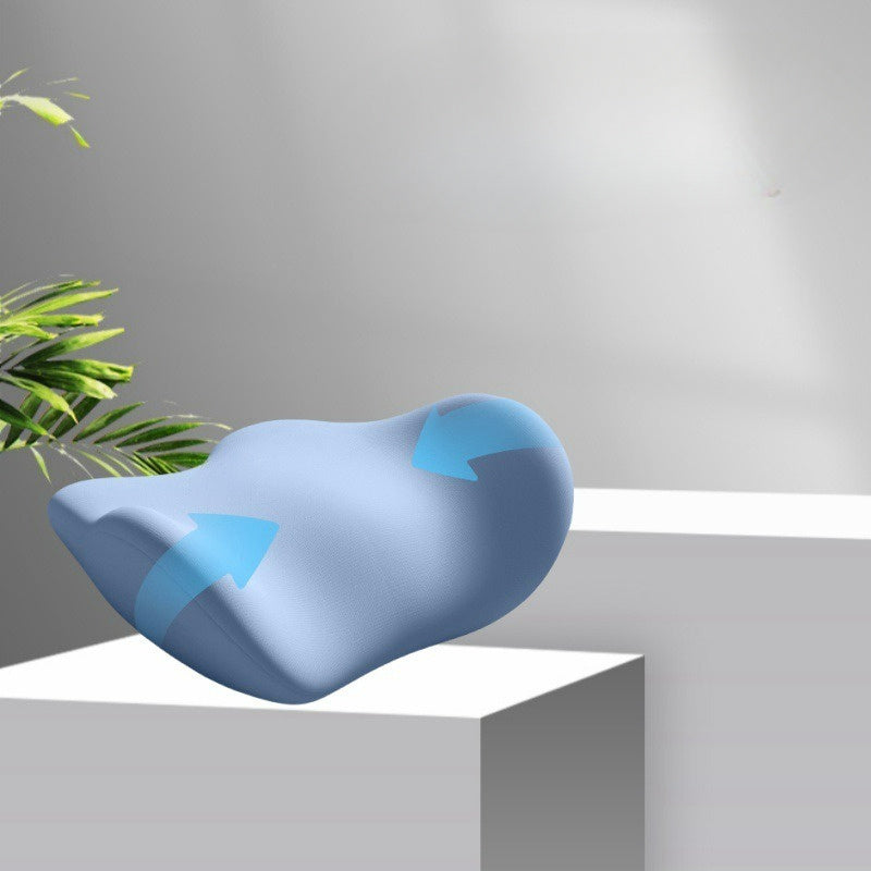 Travesseiro Ergonômico de Cintura com Espuma Viscoelástica para Suporte Lombar Ortoluxxe