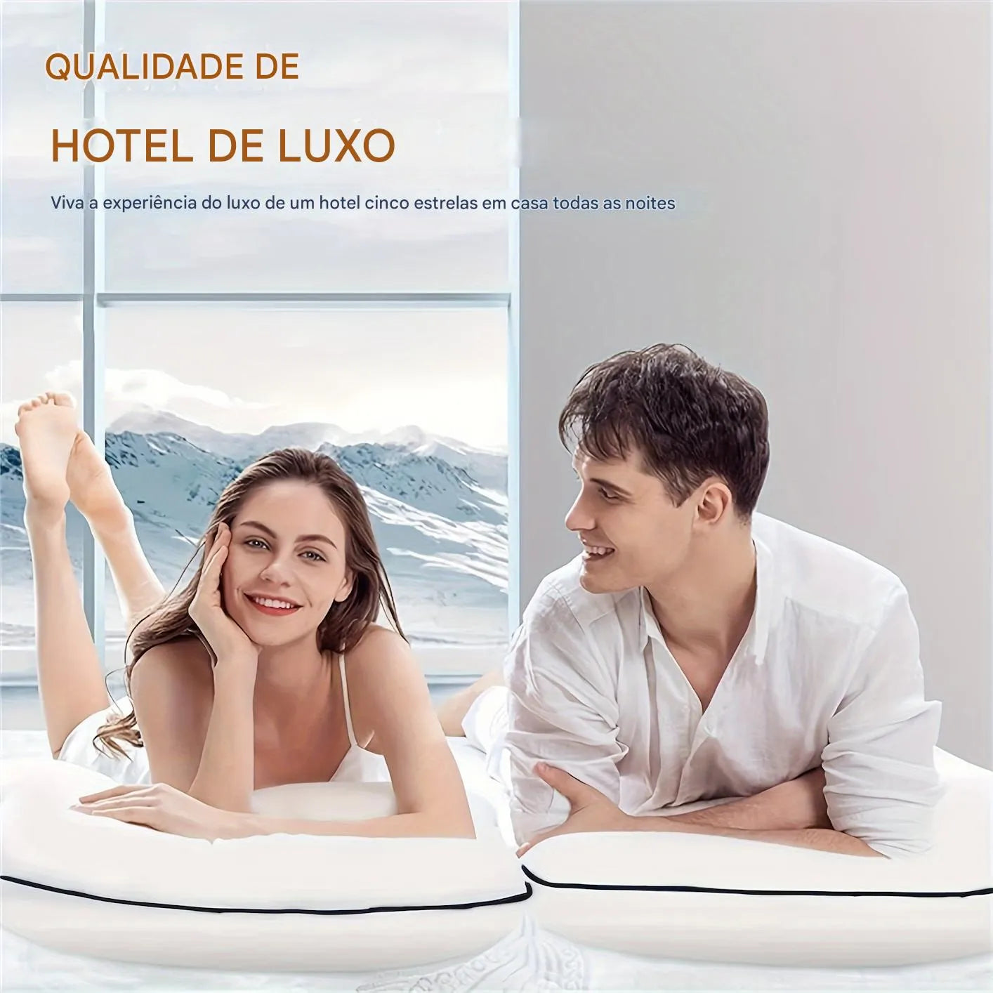 Travesseiro Luxuoso e Refrescante Ortoluxxe