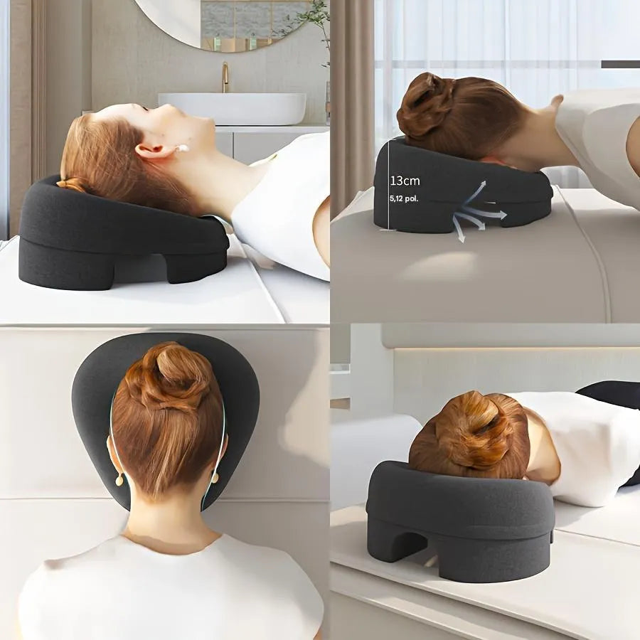 Travesseiro Ergonômico de Espuma de Memória Ajustável e Multiuso Ortoluxxe