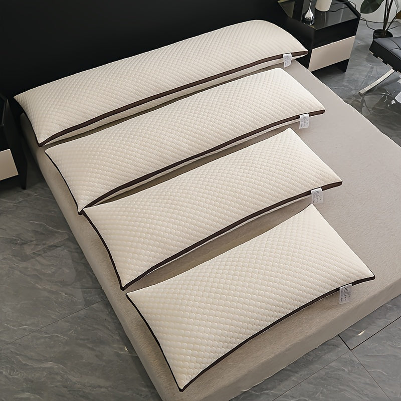 Travesseiro Longo de Corpo Anatômico Macio Luxuoso Ortoluxxe