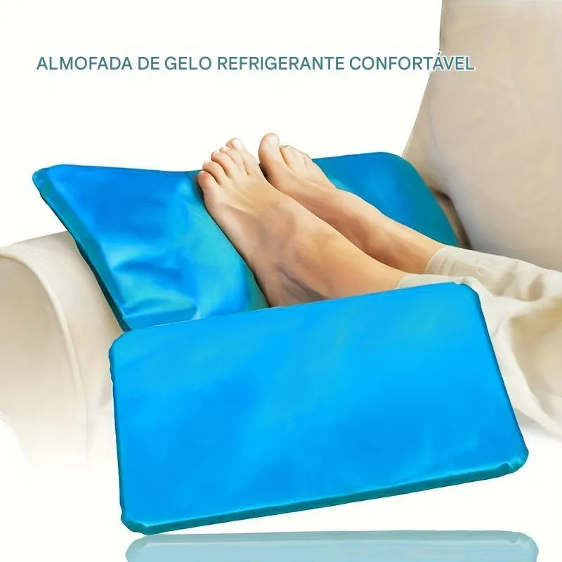 Almofada Terapêutica de Gel Calmante para Alívio Muscular Ortoluxxe