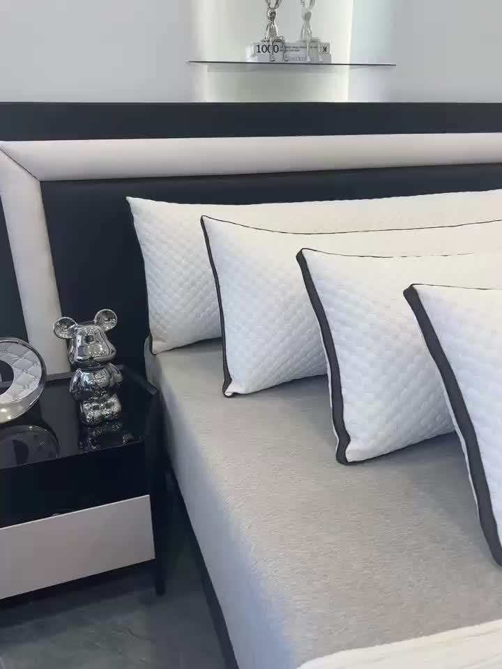 Travesseiro Longo de Corpo Anatômico Macio Luxuoso Ortoluxxe