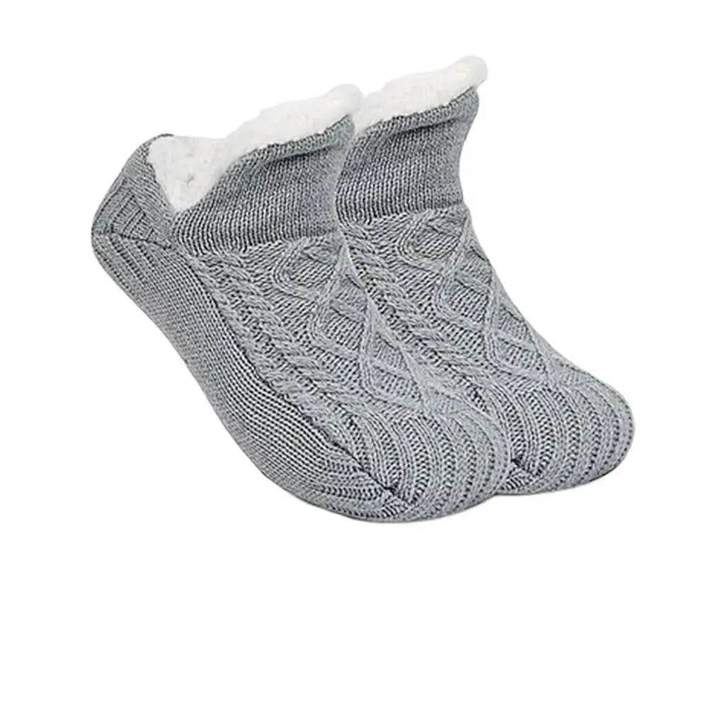 Meia Térmica Antiderrapante de Inverno
