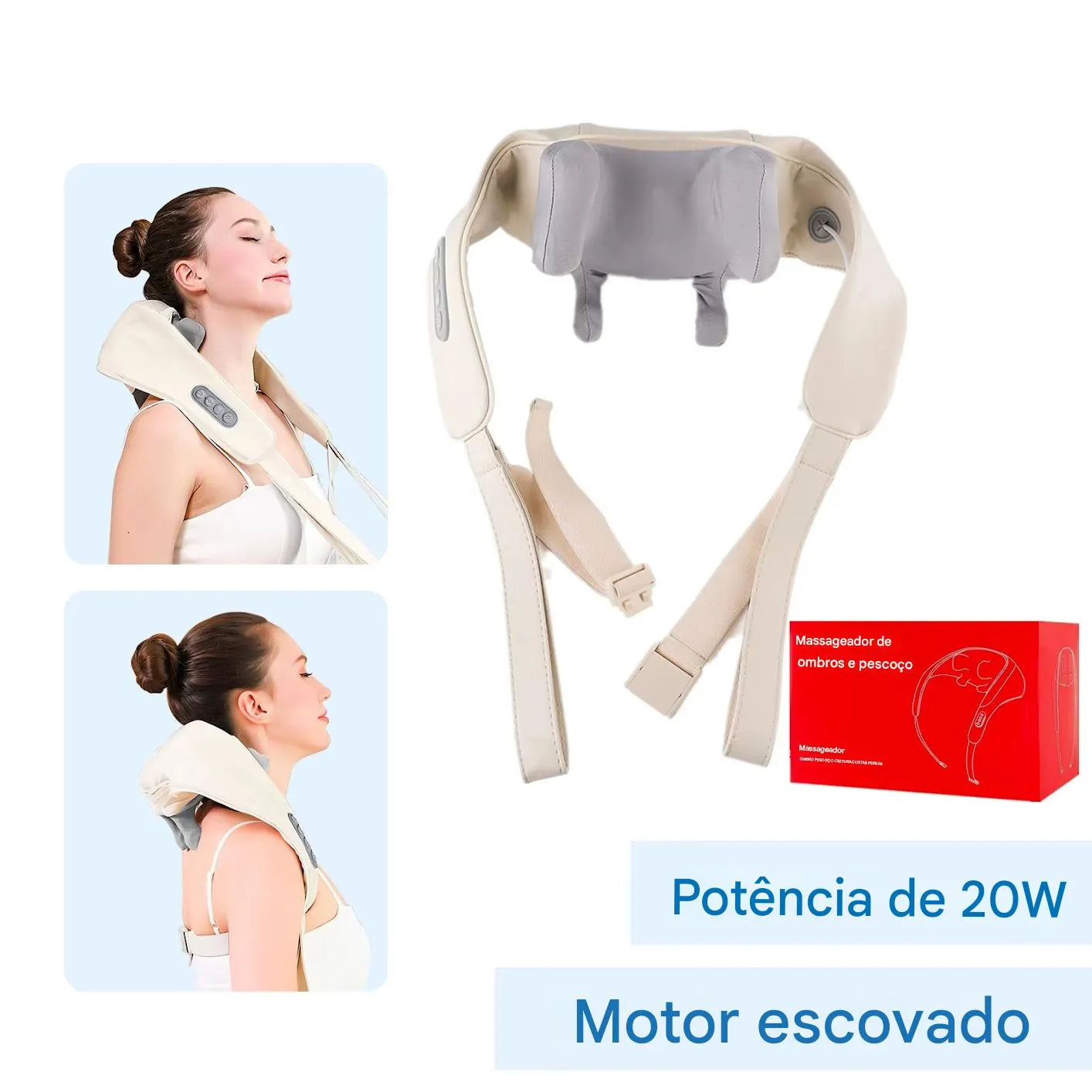 Massageador Cervical e Ombros Foreverlily