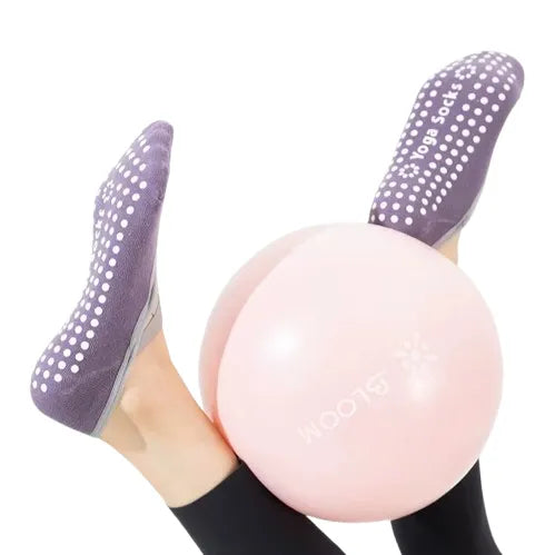 Meias Antiderrapantes Profissionais para Yoga e Pilates